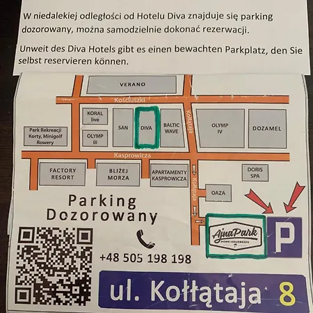 Apartament Diva Natalia, Blisko Plazy Kolobrzeg *
